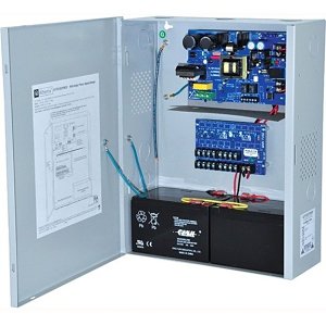 Altronix AL1012ULXPD8CB Power Supply Charger, 8 PTC Class-2 Outputs, 12VDC at 10A, 115VAC, BC400 Enclosure