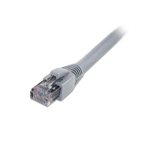 Comprehensive CAT5ES-7GRY CAT5e Patch Cable, Shielded Twisted Pair, 7' (2.1m), Gray