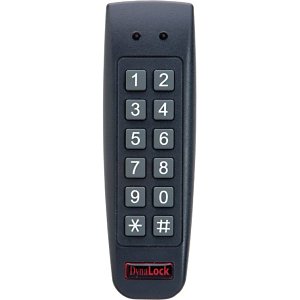 Dynalock 7450 Narrow Mullion Design, 2x6 Matrix Keypad