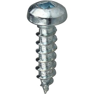 Dottie DDSMST81 #8 x 1 in. Square Drive Pan Head Sheet Metal Screw, 500-Pack