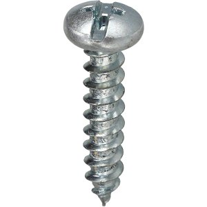 Dottie 2WS82 #8 x 2 in. Phillips/Slotted Pan Head Sheet Metal Screw, 100-Pack