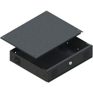VMP DVR-MB1 DVR Lockbox For Mobile/Rackmount, Black