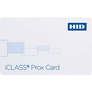 HID 2120HBGGMNM iCLASS 2k + Prox Composite Card, SIO Programmed, iCLASS Application, 125 kHz programmed with HID Prox or Indala format, Glossy, iCLASS and 125 kHz Sequential Matching, No Slot