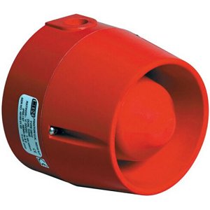 Eaton DB12/XB13 24V RED/RED Crouse-Hinds-Series MEDC Sounder and Beacon, Red