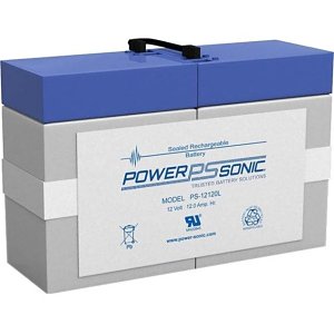 Power Sonic PS-12120L 12V, 12 Ah Rechargeable SLA Battery