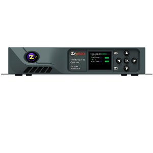 ZeeVee ZVPRO620-NA HD Video Encoder-QAM Modulator with 2 DIN Inputs for Component Video-Digital and Analog Audio or VGA Video-Analog Audio up to 1080i/1080p