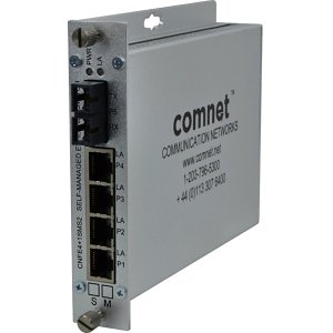 ComNet CNFE4+1SMSM2 10/100 4TX+1FX Ethernet Self-Managed Switch