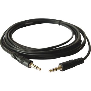 Kramer 95-0101006 3.5mm (M) to 3.5mm (M) Stereo Audio Cable, 6'