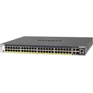 Netgear GSM4352PB 48x1G PoE+ Stackable Managed Switch with 2x10GBASE-T and 2xSFP+ 1,000W PSU