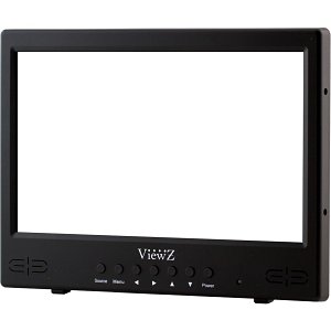 Viewz VZ-101RTC 10.1" LED CCTV Monitor, Black