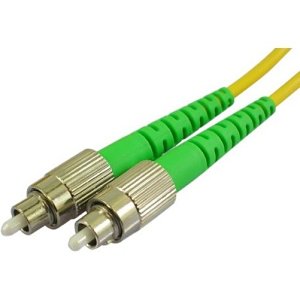 Lynn Electronics LCLCDUPSM-5M Optilink SM Duplex LC/LC Fiber Optic Patch Cable, Yellow, White, 5 Meter