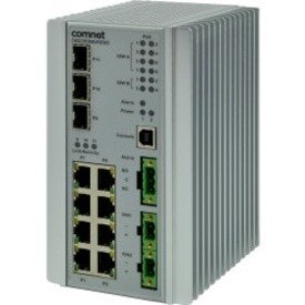 ComNet CNGE3FE8MSPOE Managed Layer 2+ Ethernet Switch 3 SFP + 8 Electrical Ports with PoE+