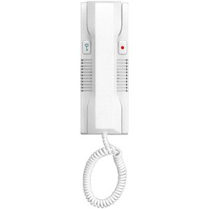 Alpha HT2003C2WH 5 Wire Wall Handset-Carbon-White