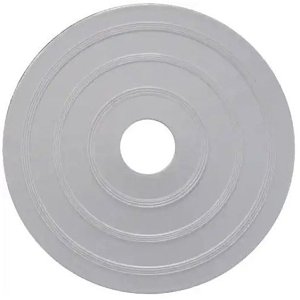 Fire-Lite AP-P Decorative White Plastic Adaptor Plate For Mounting 302 and 302-AW to 4" Outlet Box