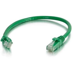 Quiktron 576-120-006 Q-Series CAT6 Patch Cords, Booted, 6' (1.8m), Green