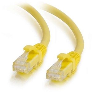 Quiktron 576-115-006 Q-Series CAT6 Patch Cords, Booted, 6' (1.8m), Yellow