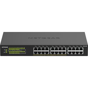 Netgear GS324P 24-Port Gigabit Ethernet Unmanaged Switch with 16-Ports PoE+ (190W)