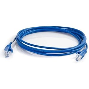 Quiktron 576-RD10-010 Q-Series CAT6 28 AWG Patch Cable, 10' (3m), Blue