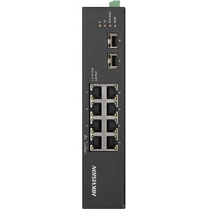Hikvision DS-3T0510HP-E/HS 8-Port Unmanaged Harsh Environment Gigabit PoE Ethernet Switch
