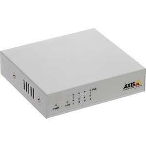 AXIS D8004 4-Channel Unmanaged PoE Switch with 60W PoE Power Budget