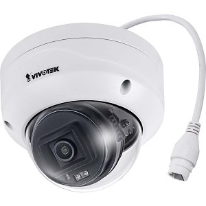 VIVOTEK FD9380-HF3 C Series 5MP IR WDR Fixed Dome IP Camera, 3.6mm Lens, White