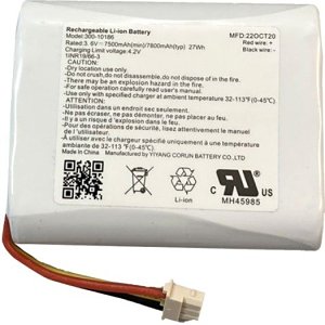 Honeywell Home 300-10186 Replacement Battery For ADTAIO5-2/2CN ADTAIO7-1/2- 1CN/2CN