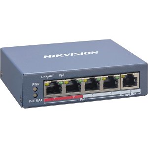 Hikvision DS-3E1105P-EI Smart Managed 4-Port 100 Mbps PoE Ethernet Switch