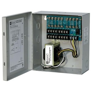 Altronix ALTV248 CCTV Power Supply, 8 Fused Outputs, 24/28VAC at 4A, 115VAC, BC100 Enclosure