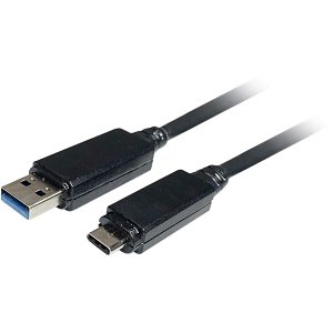Comprehensive USB32-AC-35PROPAF Pro AV/IT Integrator Series 35' USB 10G 3.2 Gen 2 A Male to C Male AOC Active Plenum Cable, Black