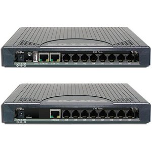 Patton SN4141/2JS2V/EUI 2fxs, 2 Voip/4 Sip-Sip Calls 1x Gig Ethernet