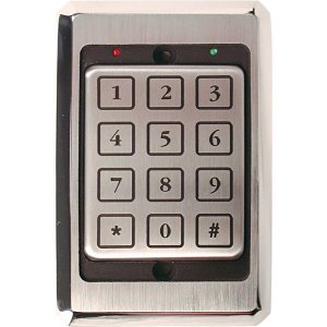 Honeywell KP-11 Access Keypad, 5-Wire, Stainless Steel, 32-bit Wiegand Output