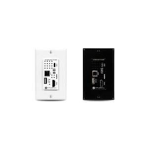 Atlona Wallplate HDBaseT Transmitter for HDMI and USB-C with USB Hub