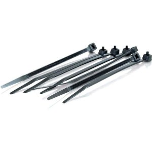 C2G CG43039 11.5" Cable Tie Multipack, TAA Compliant, Black, 100-PacK