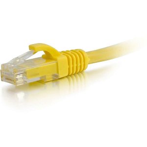 C2G CG2719 CAT6 Snagless Unshielded (UTP) Ethernet Network Patch Cable, 13' (0.9m), Yellow