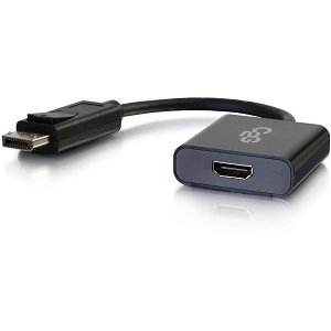 C2G CG54306 DisplayPort to HDMI Active Adapter Converter 4K 30Hz, Black