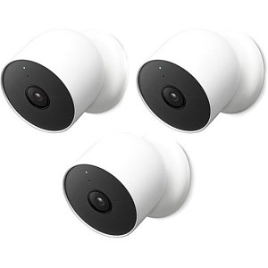 Google Nest Cam Battery Pro, Indoor/Outdoor Battery Powered Network Camera, (GA02077-US)