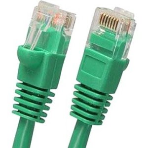 W Box 0E-C6GN16 1' CAT6 Cable, Green, 6-Pack