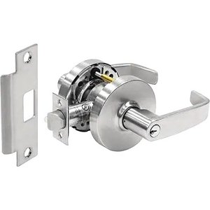 SARGENT 28-10G04 LL 26D Lever Lockset, Mechanical, Storeroom or Closet, Cylindrical Lock