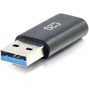 C2G CG54427 USB-C Female to USB-A Male SuperSpeed USB 5Gbps Adapter Converter