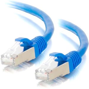 C2G CG00681 CAT6a Snagless Shielded (STP) Ethernet Network Patch Cable, 10' (3m), Blue
