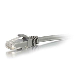 C2G CG00385 CAT5e Snagless Unshielded (UTP) Ethernet Network Patch Cable, 6' (1.8m), Gray