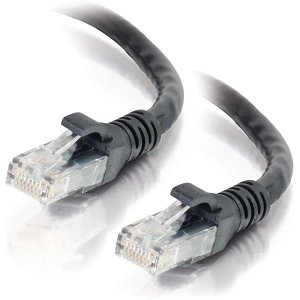 C2G CG10295 CAT6 Snagless Unshielded (UTP) Ethernet Network Patch Cable, 14' (4.25m), TAA, Black