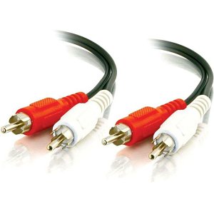 C2G CG40463 Value Series RCA Stereo Audio Cable, 3ft (0.9m)