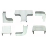 W Box 0E-125CPW 1-1/4" X 3/4" Combo Pack White (2 of all connectors except drop ceiling)