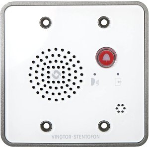 Hanwha TMIS-1 Indoor Audio Mini Intercom, PoE Powered, 10W