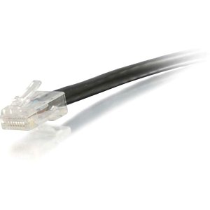 C2G CG04124 CAT6 Non-Booted Unshielded (UTP) Ethernet Network Patch Cable, 75' (22.8m), Black