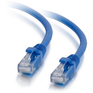 C2G CG15193 CAT5e Snagless Unshielded (UTP) Ethernet Network Patch Cable, 7' (2.1m), Blue