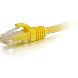 C2G CG15204 CAT5e Snagless Unshielded (UTP) Ethernet Network Patch Cable, 10' (3m), Yellow