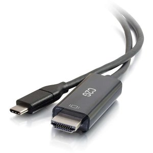 C2G CG26888 USB-C to HDMI Audio/Video Adapter Cable, 4K 60Hz, 3' (0.9m)