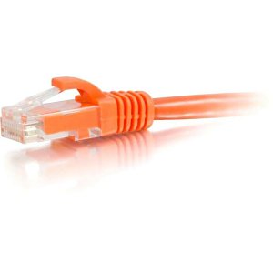 C2G CG27811 CAT6 Snagless Unshielded (UTP) Ethernet Network Patch Cable, 3' (0.9m), Orange